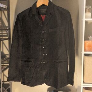 John Varvatos convertible collar jacket